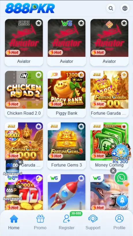 888Pkr APK